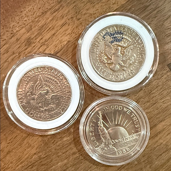 Half Dollar Coin Bundle (3) - Picture 2 of 3